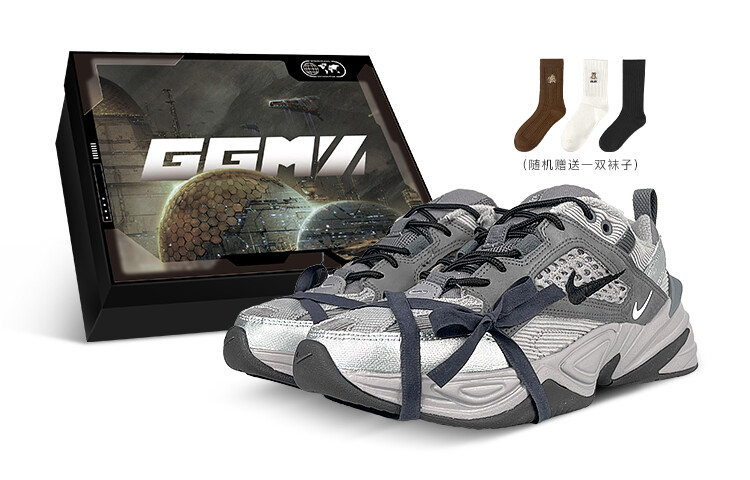 

Кроссовки Nike M2K Chunky Sneakers Unisex Low-Top Gray/Silver