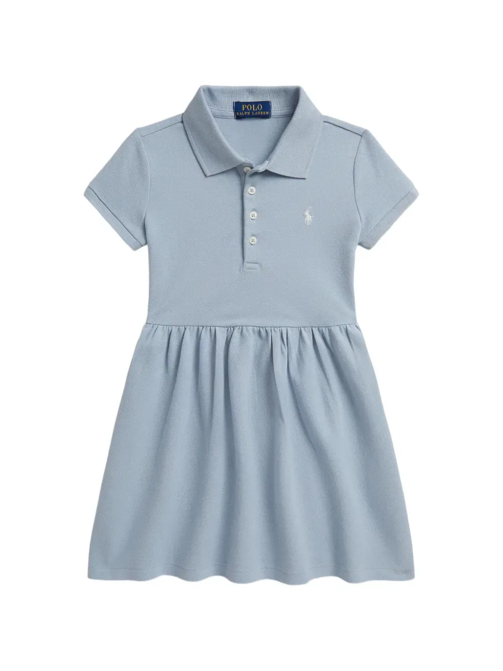 Платье поло Polo Ralph Lauren Kids, синий