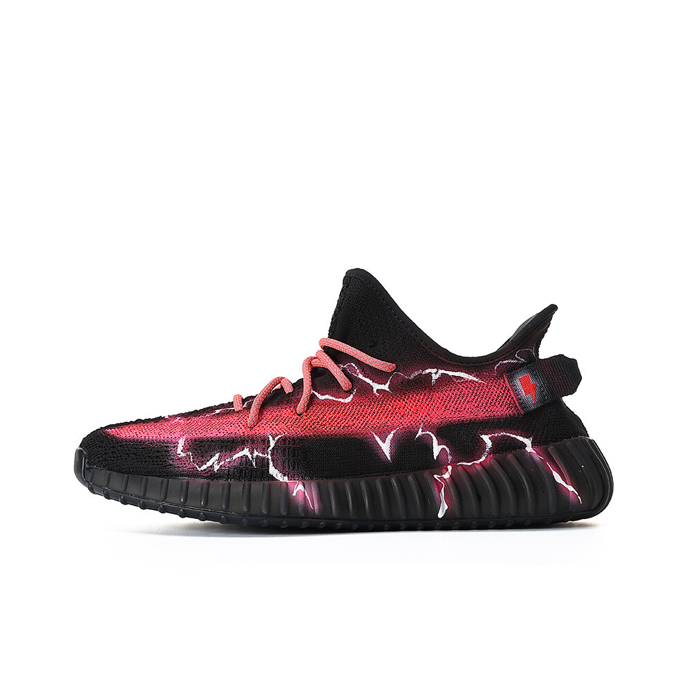 

Кроссовки adidas originals Yeezy Boost 350 V2 Lifestyle Shoes Unisex Low-top Black/Pink, черный/розовый