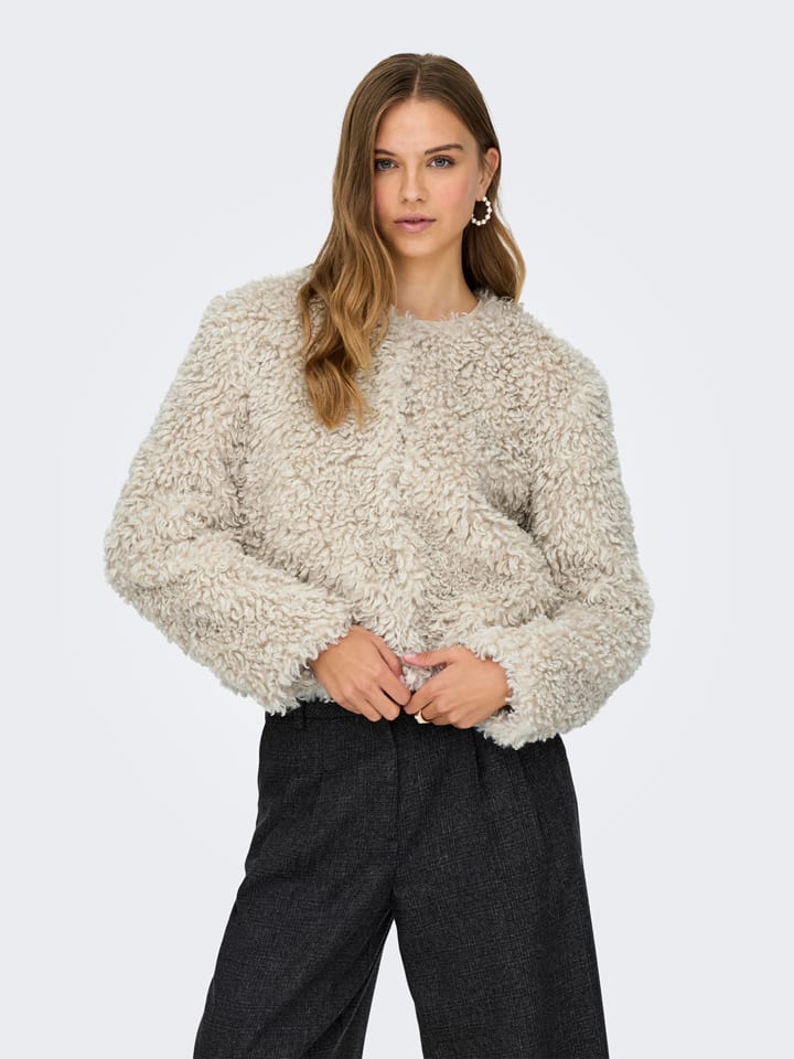 

JDY Куртка из искусственного меха "NEO" бежевого цвета