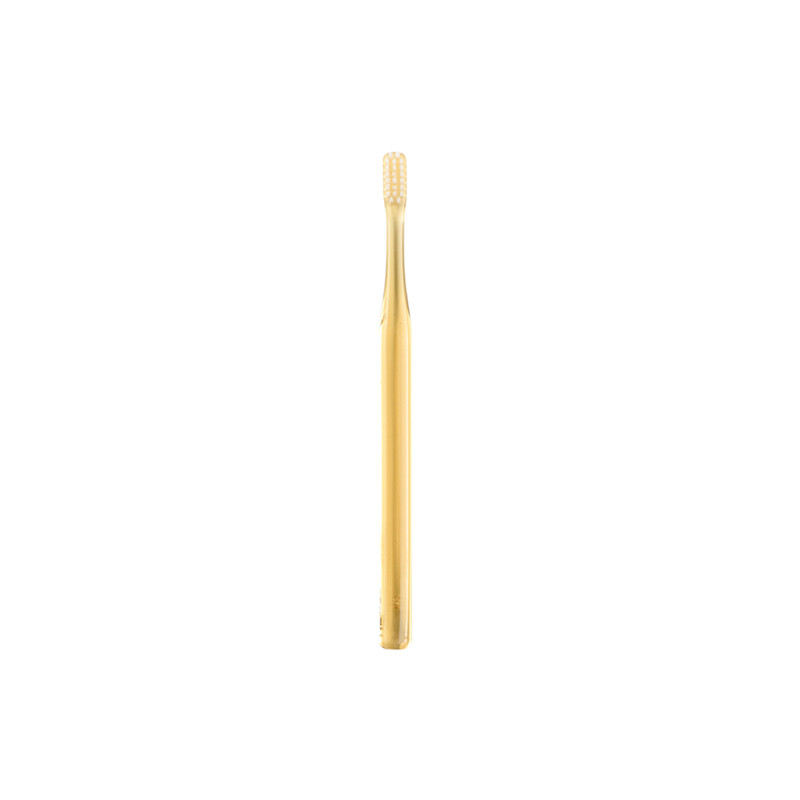 Зубная щетка Muji с ультратонкой щетиной, желтый — фото 4