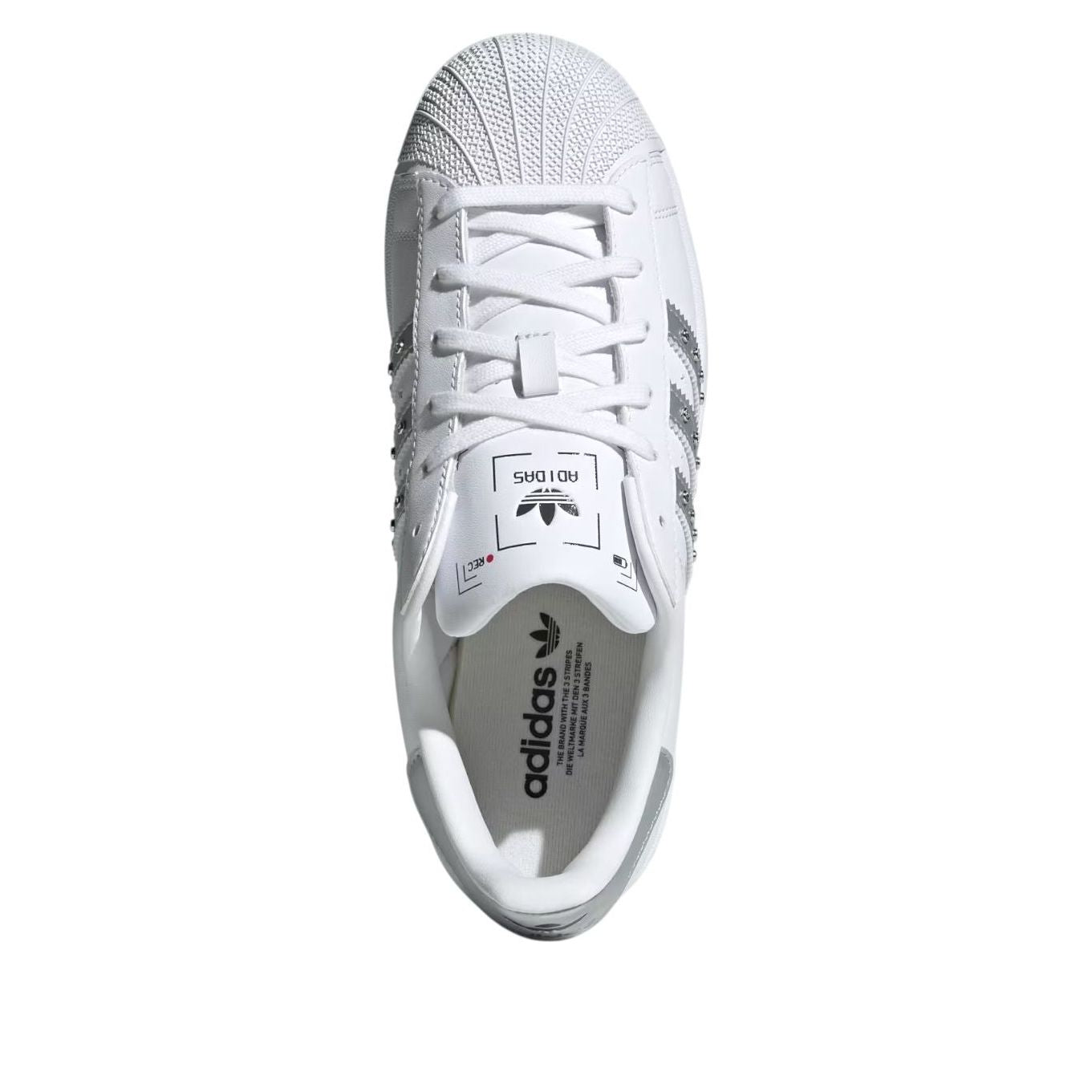 Кроссовки (WMNS) adidas Superstar II 'White Metallic Silver' — фото 3