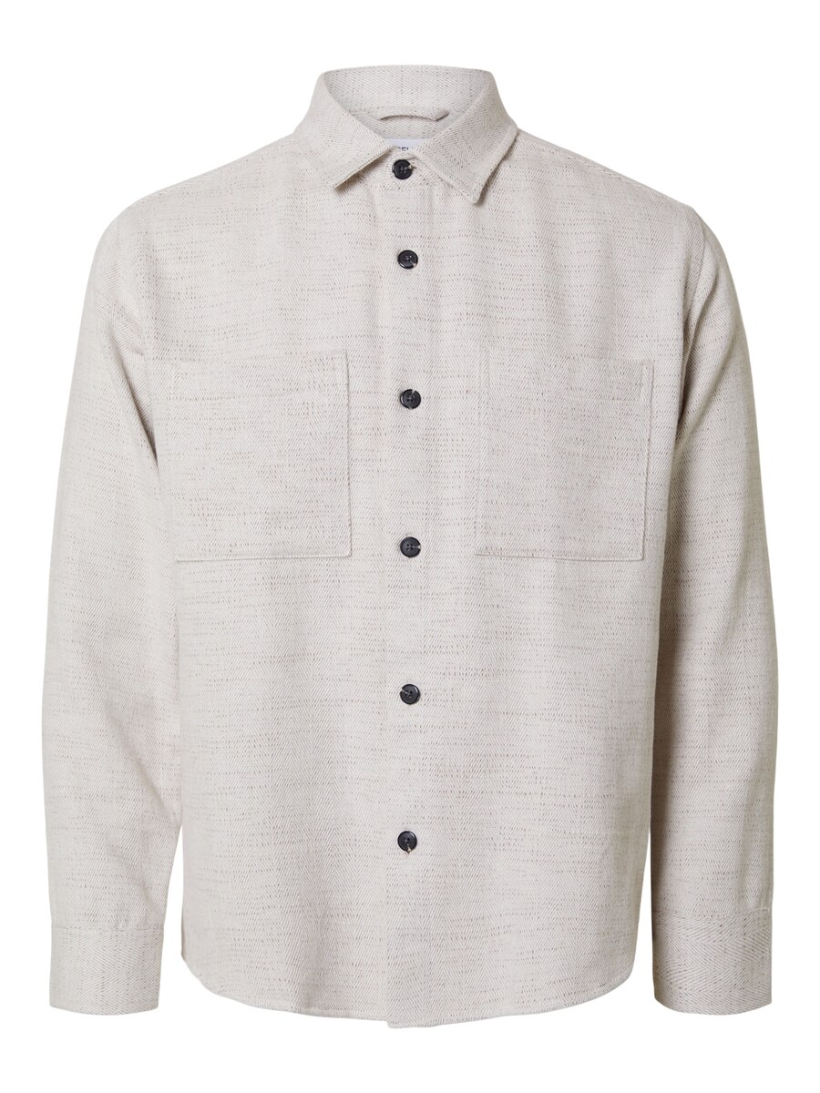 

Рубашка обычного кроя на пуговицах SELECTED HOMME SLHHank, цвет mottled beige