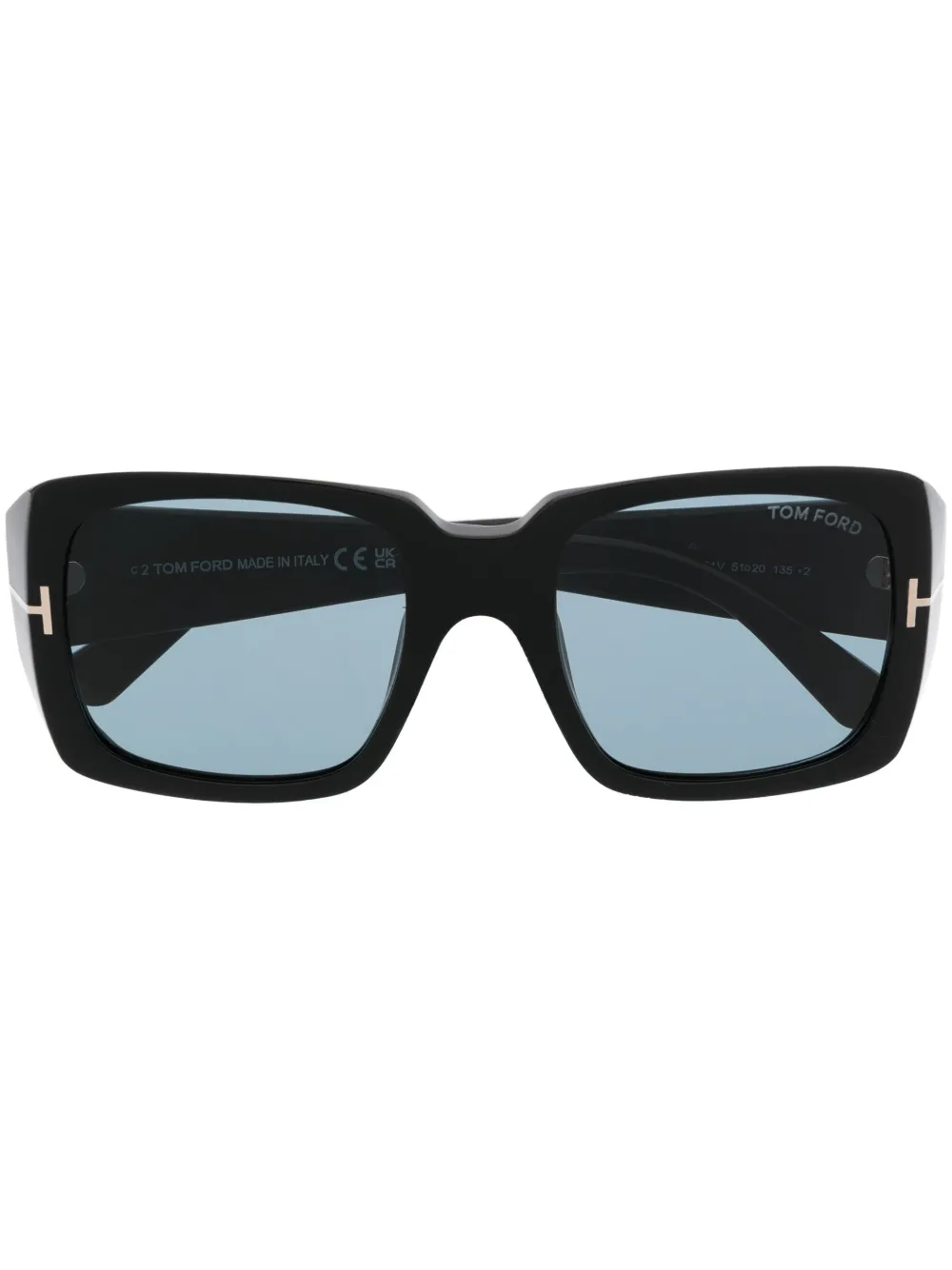 

Солнцезащитные очки Ryder 02 в квадратной оправе TOM FORD Eyewear, черный