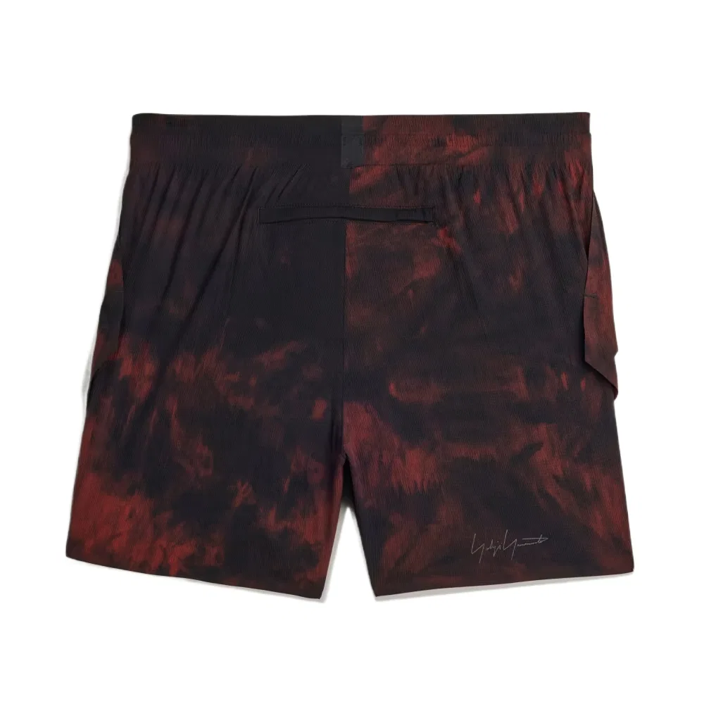 Шорты для бега Y 3 Aop Running Shorts Adidas, Black, Red — фото 2