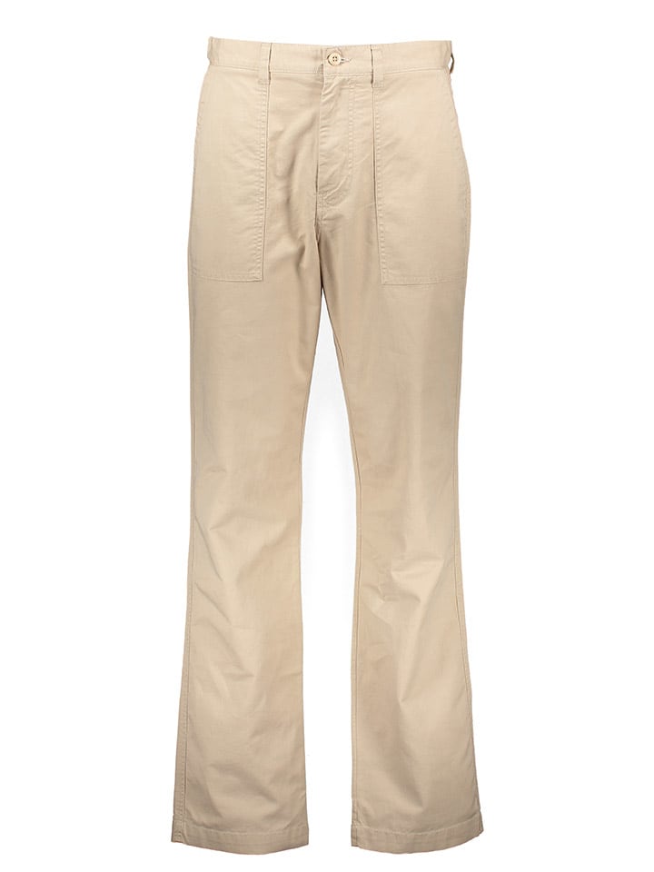 

Gant Брюки чинос - стандартный крой - бежевого цвета