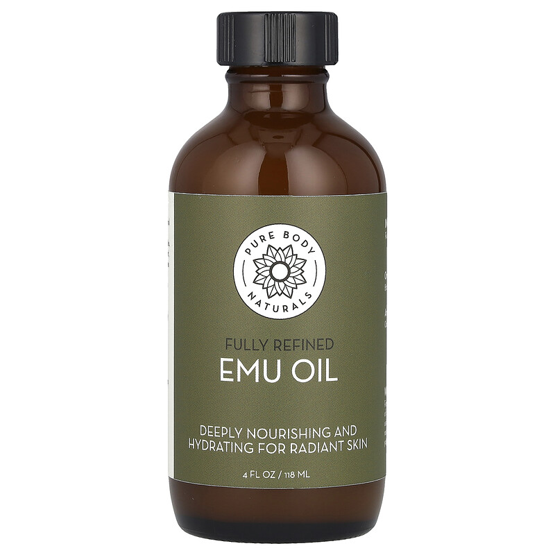 

Pure Body Naturals, Жир страуса эму, 118 мл (4 жидк. унц.)