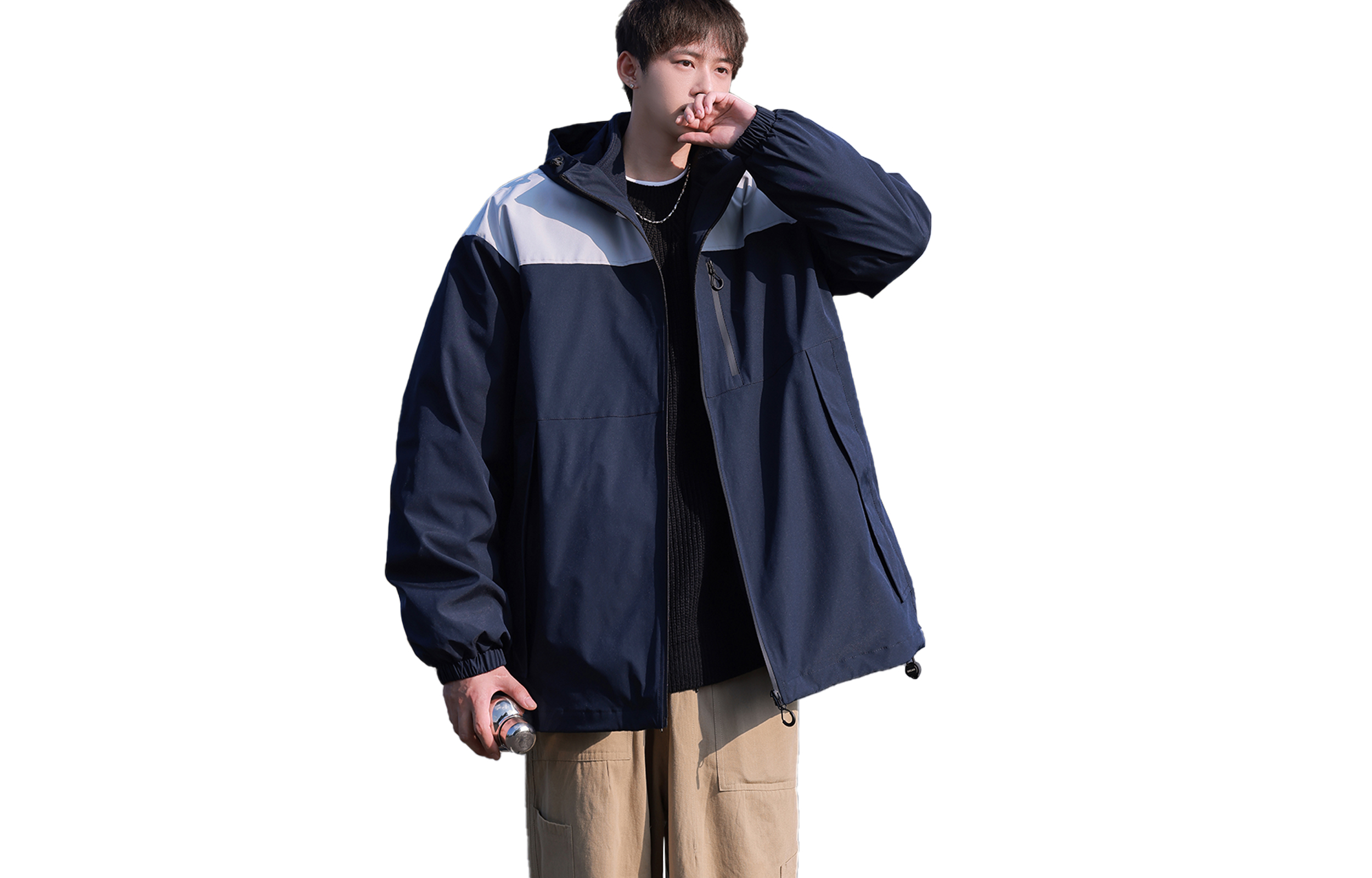 

MONTVOO Куртка Unisex, Navy Blue[Single Pack Jacket]