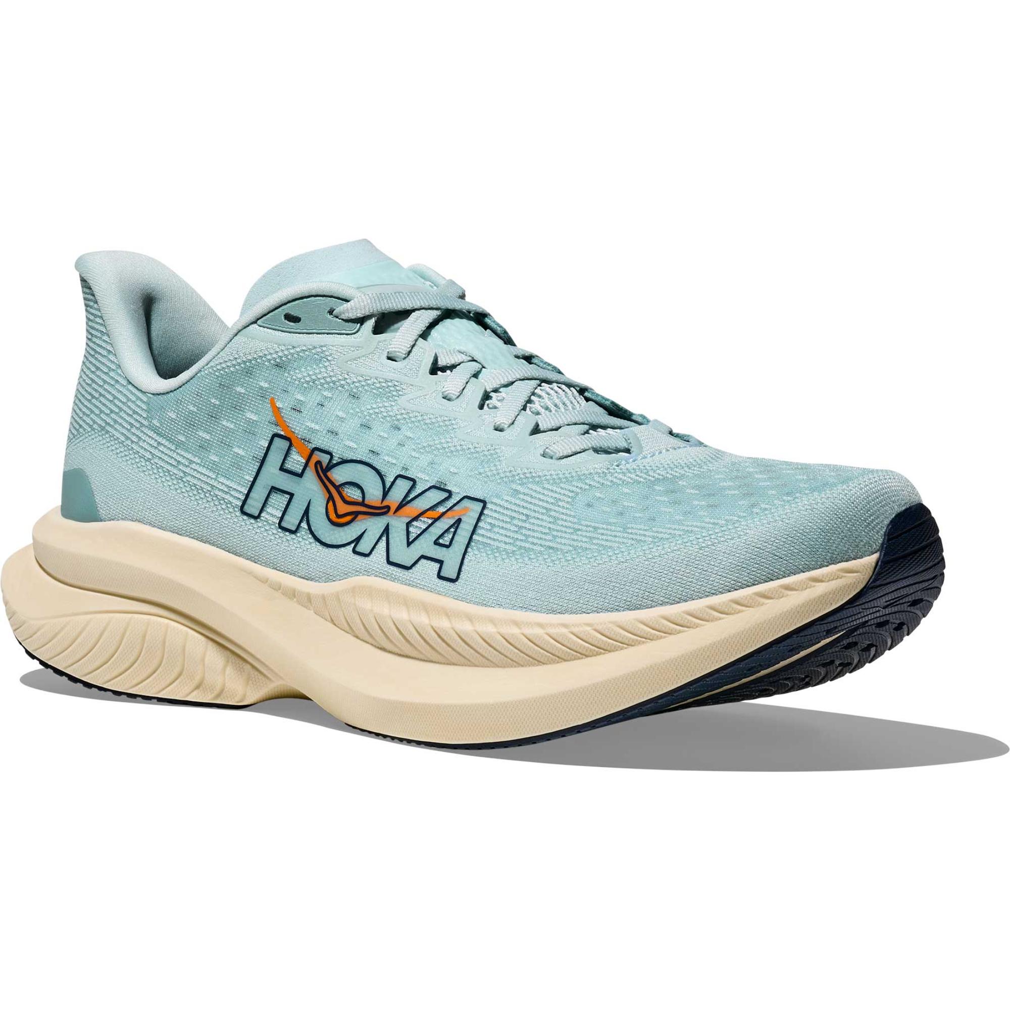 Мужские беговые кроссовки Mach 6 HOKA, Clear Sea/Sea Water — фото 2