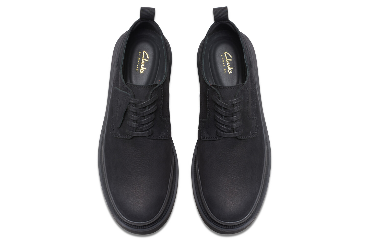 Мужские туфли Clarks Men's Casual Shoes Men Low-Top Black — фото 3