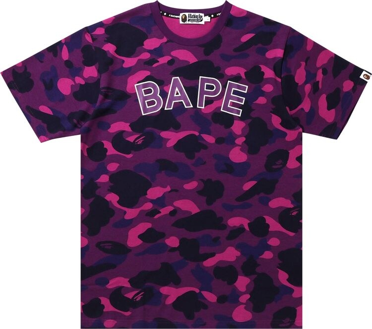 

Футболка BAPE Color Camo Tee 'Purple', фиолетовый