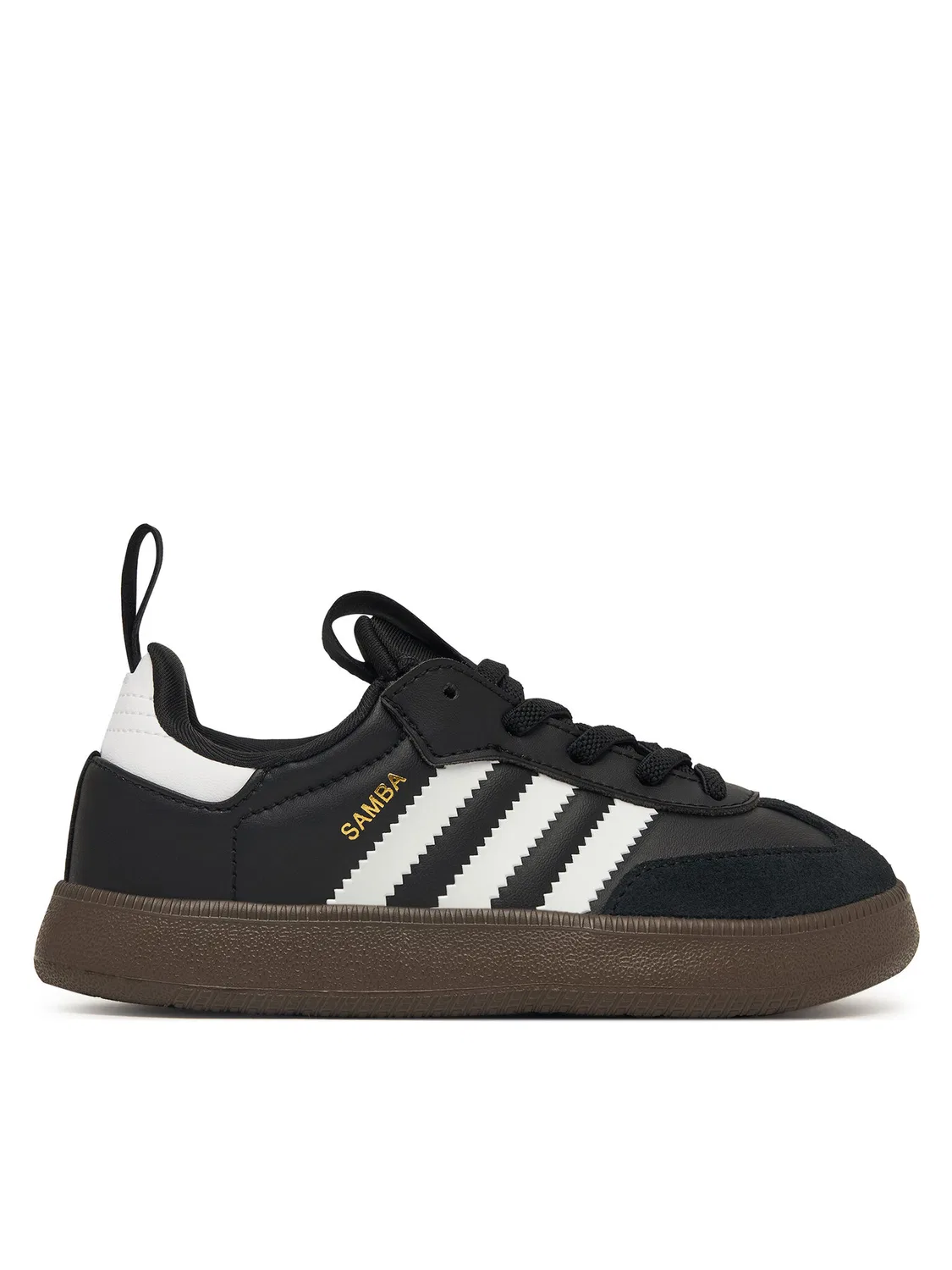 Кроссовки для мальчика Samba Quickon Adidas, черный