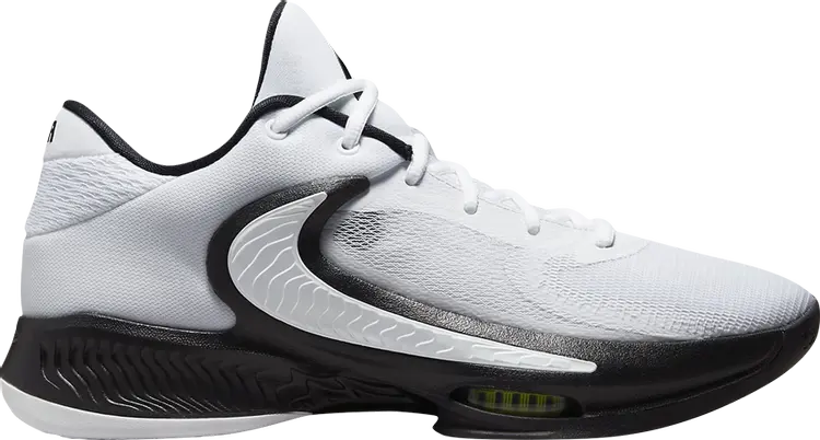 

Кроссовки Nike Zoom Freak 4 TB 'White Black', белый, Белый;серый, Кроссовки Nike Zoom Freak 4 TB 'White Black', белый