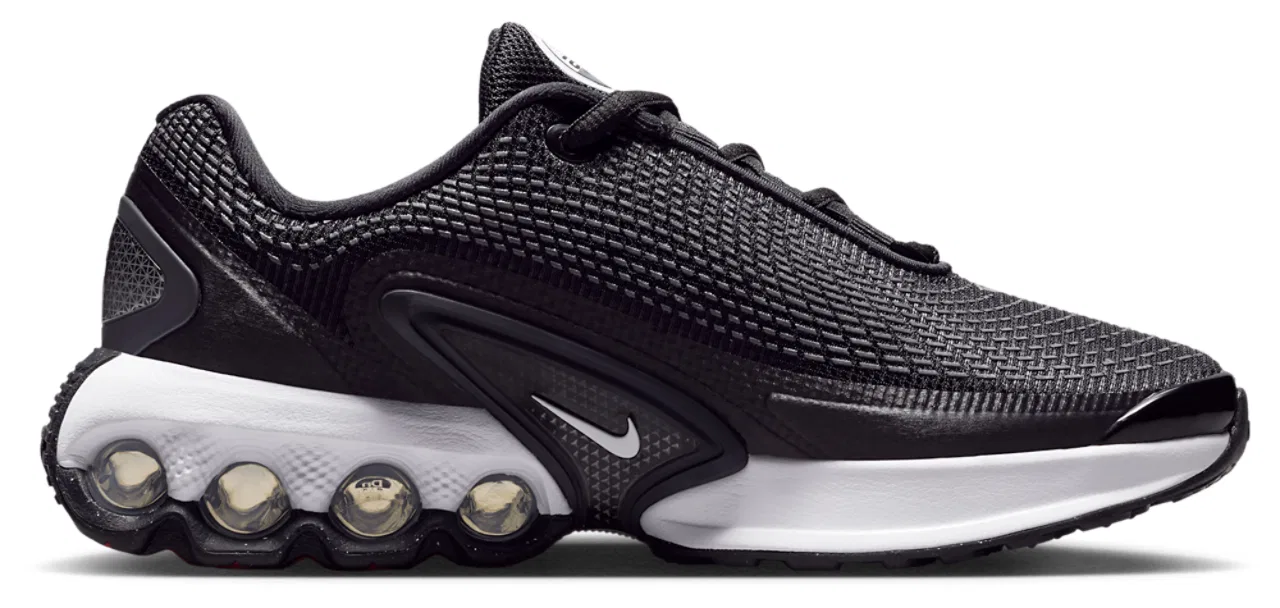Кроссовки для мальчиков Air Max DN Nike, цвет Black/White/Dark Grey