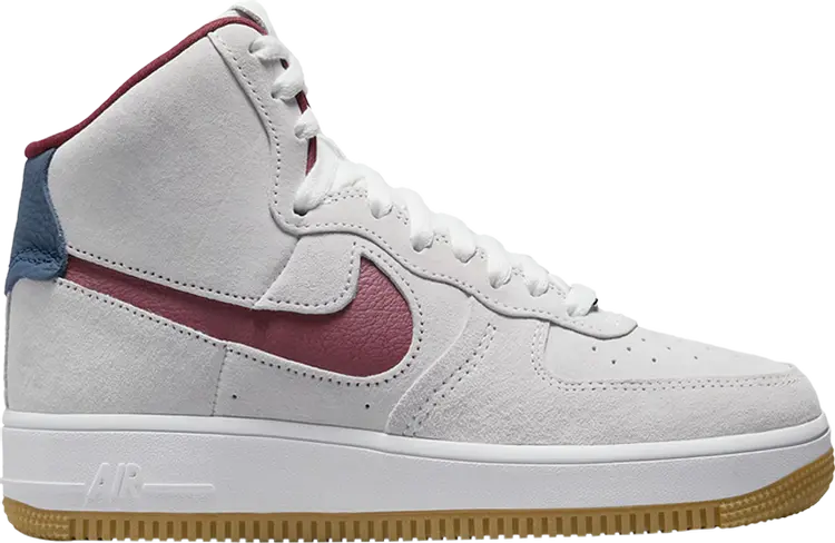

Кроссовки Nike Wmns Air Force 1 High Sculpt 'Grey Suede', серый