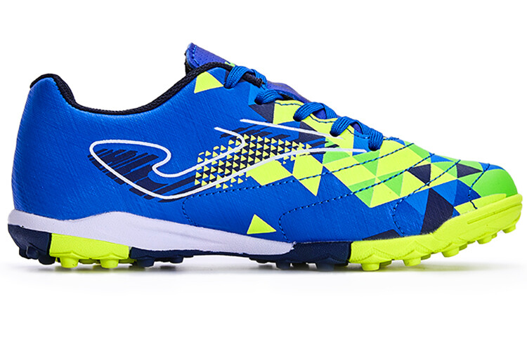 Детские футбольные бутсы Kids Low-top Blue/Green Joma, синий — фото 2