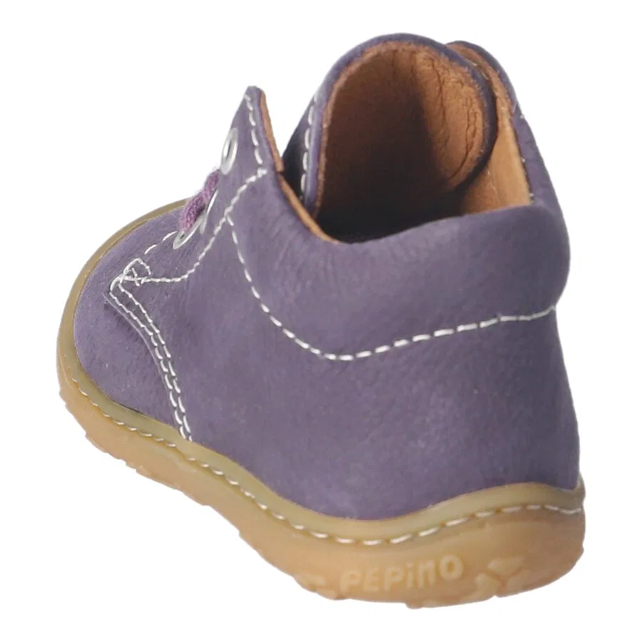 Детские кроссовки Pepino First-Step 'Cory' фиолетового цвета — фото 3