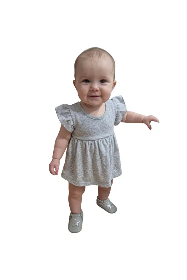 Детское платье для девочек хлопковое Jelly Ekib, Gray