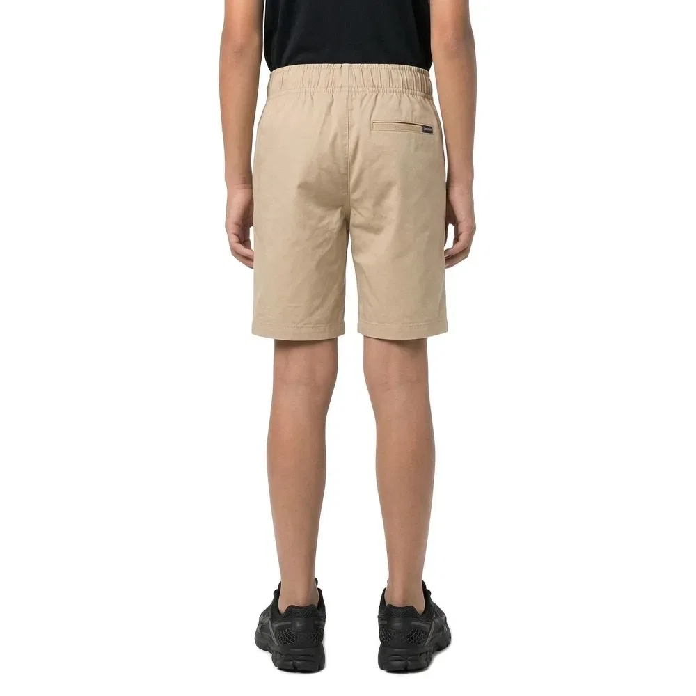 Шорты Lacoste Kids, бежевый — фото 4