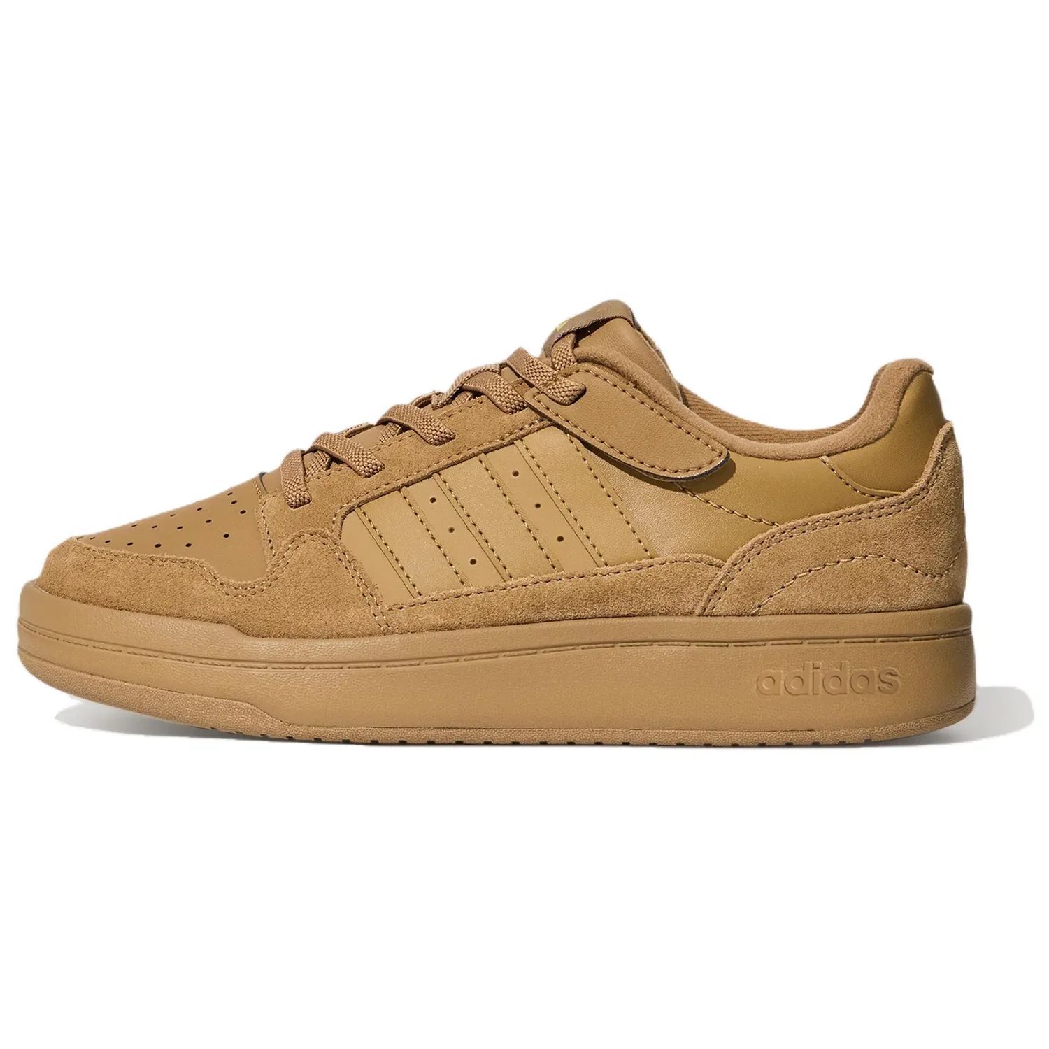 Детские кеды для скейтбординга Adidas COMFICOURT, Cardboard Yellow/Gold