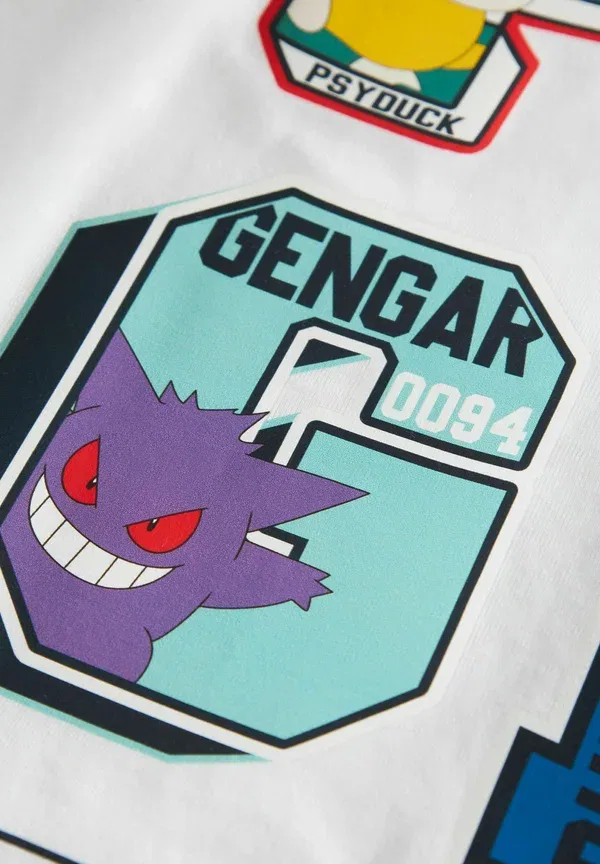 Футболка с принтом Pokemon Name It Bright White, белый — фото 4