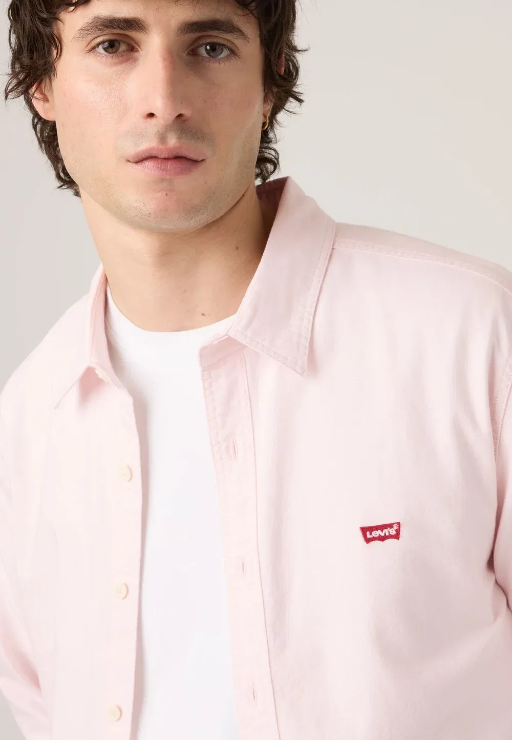 Стандартная рубашка с батарейным питанием - рубашка Levi'S, Crystal Pink — фото 4