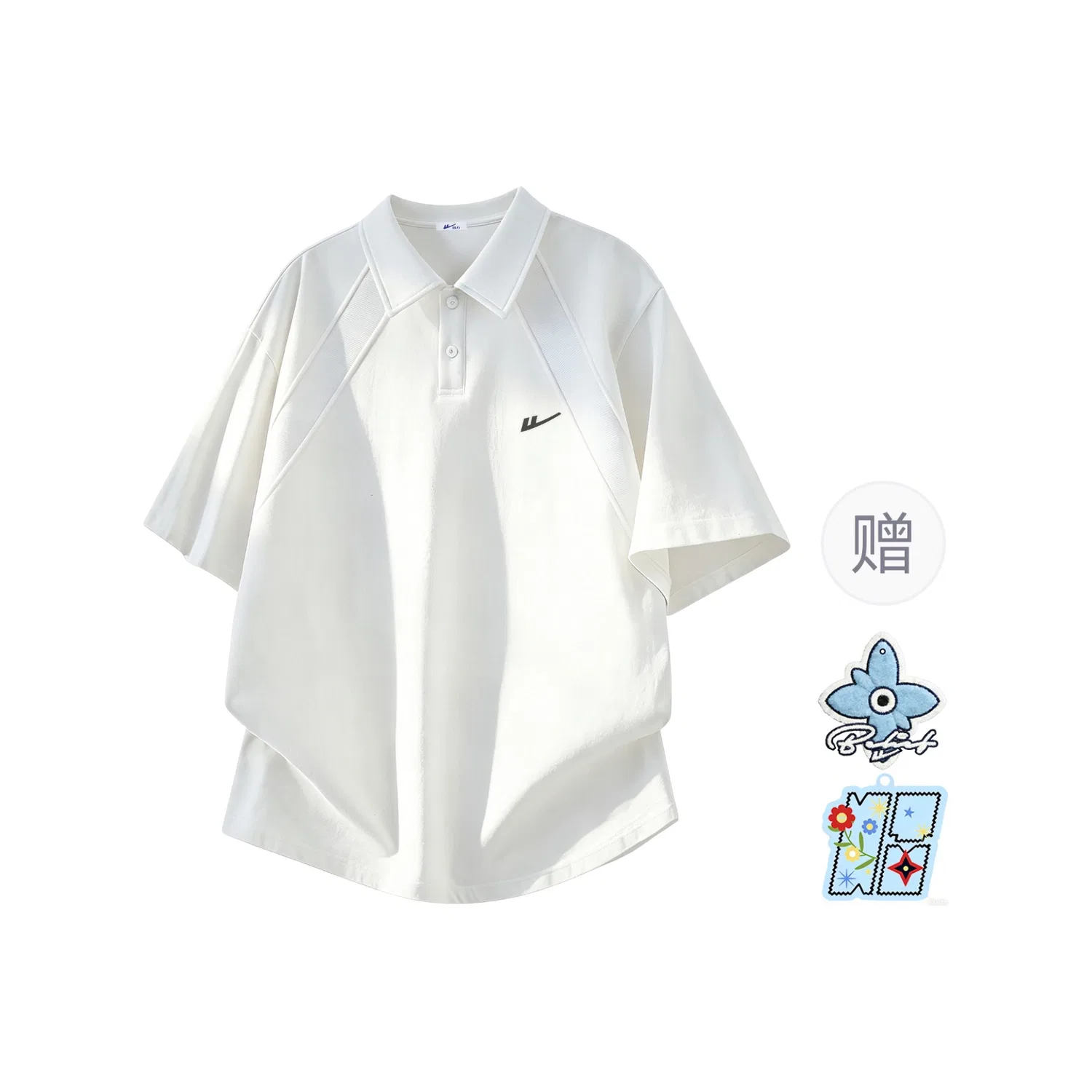 Детская футболка с коротким рукавом White Upgraded Fabric More Supportive WARRIOR