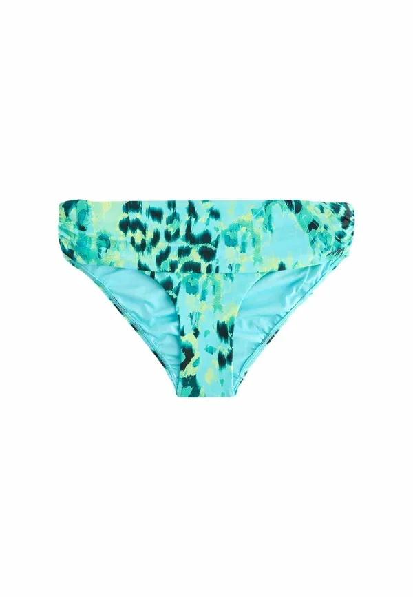 Бикини-шорты с принтом Animal print Regular fit Next, Aqua Green Lime Animal, зеленый/бирюзовый — фото 4
