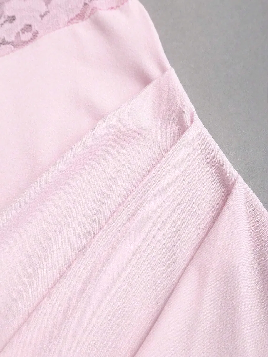 Женское облегающее платье с кружевом Bodycon, Pink — фото 4