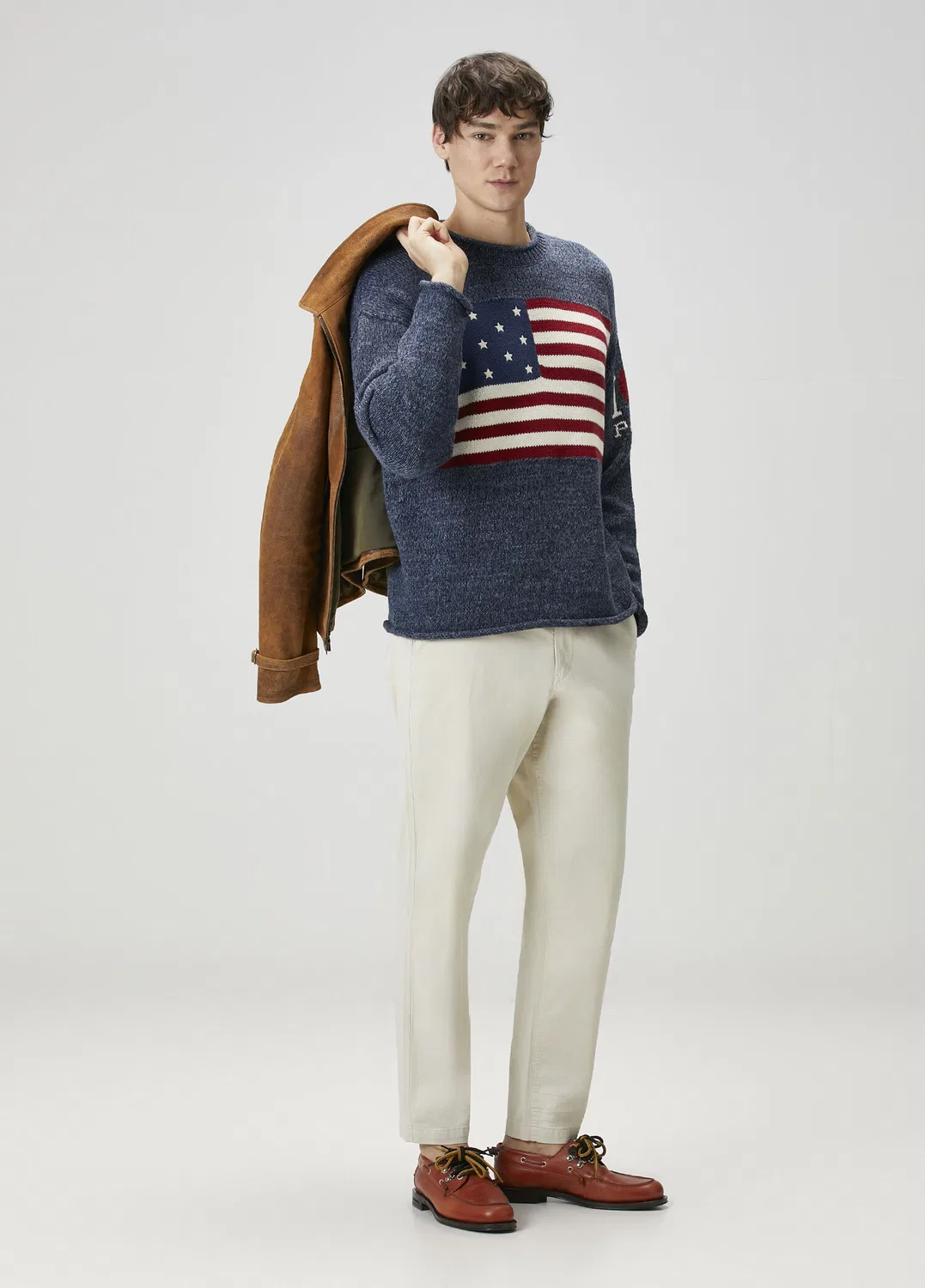 Свитер Polo Ralph Lauren Mavi Bayrak Jakarlı, blue — фото 2