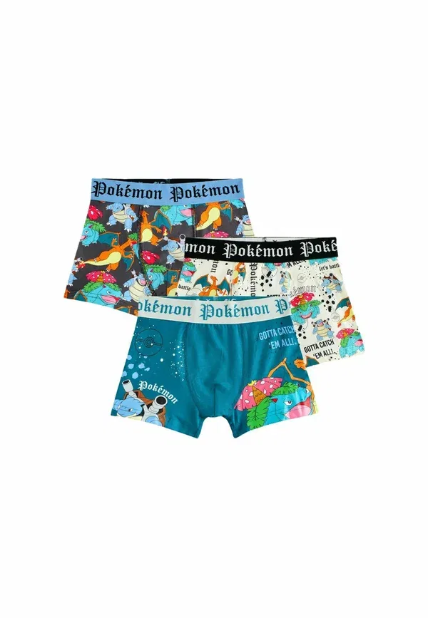 Комплект трусов 3 шт с принтом Pokemon, Regular fit, Pokemon trunks 3 pack, Next, Multi, мультиколор