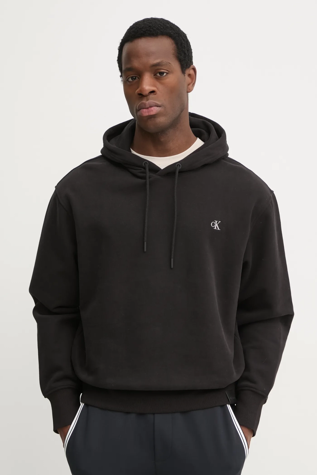 

Хлопковая толстовка Calvin Klein Jeans, черный