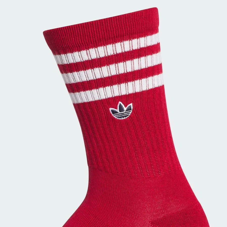 Спортивные носки ADIDAS PERFORMANCE ярко-красного цвета — фото 2