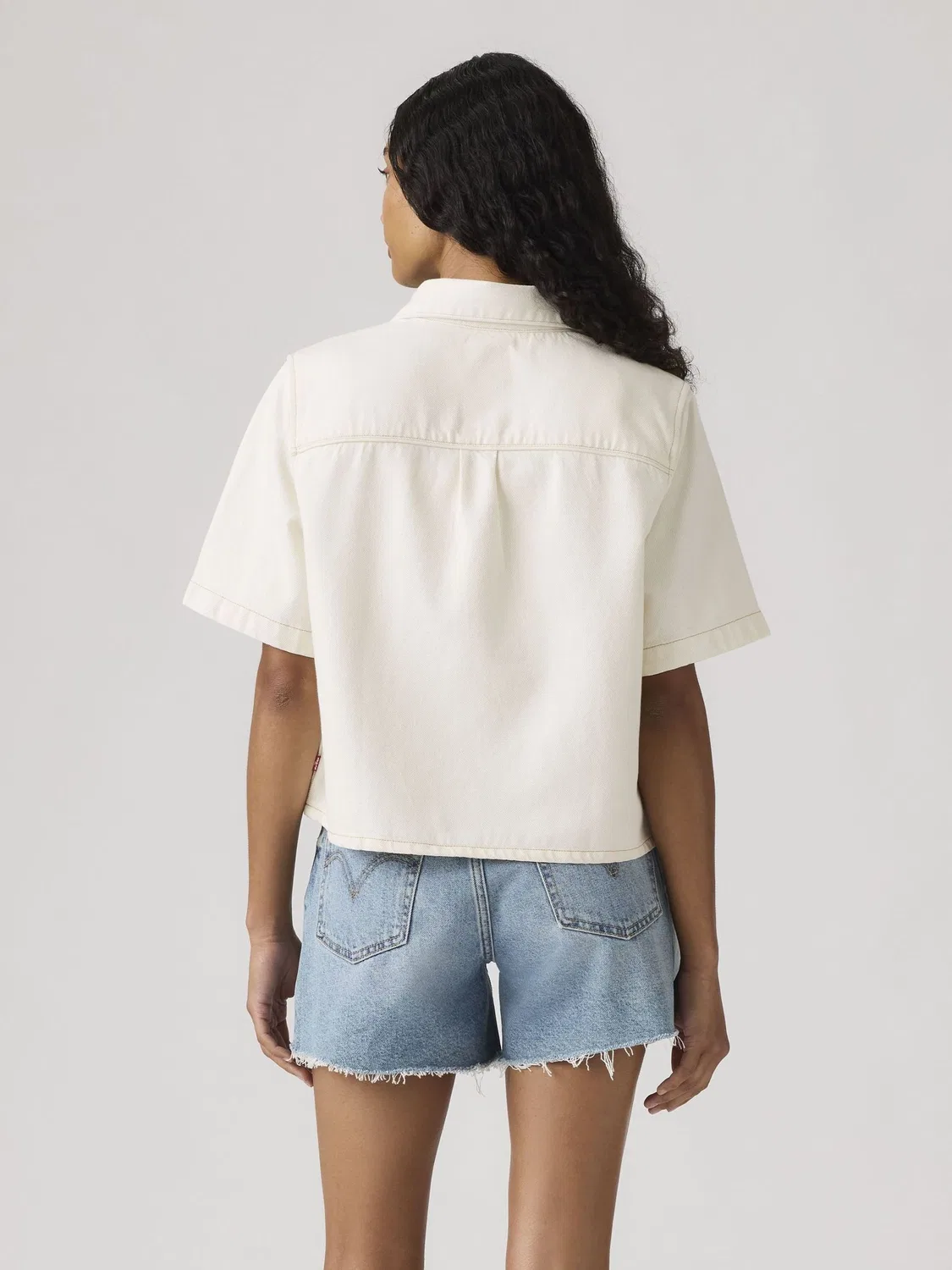 Рубашка джинсовая Logan Levi's, белый — фото 2