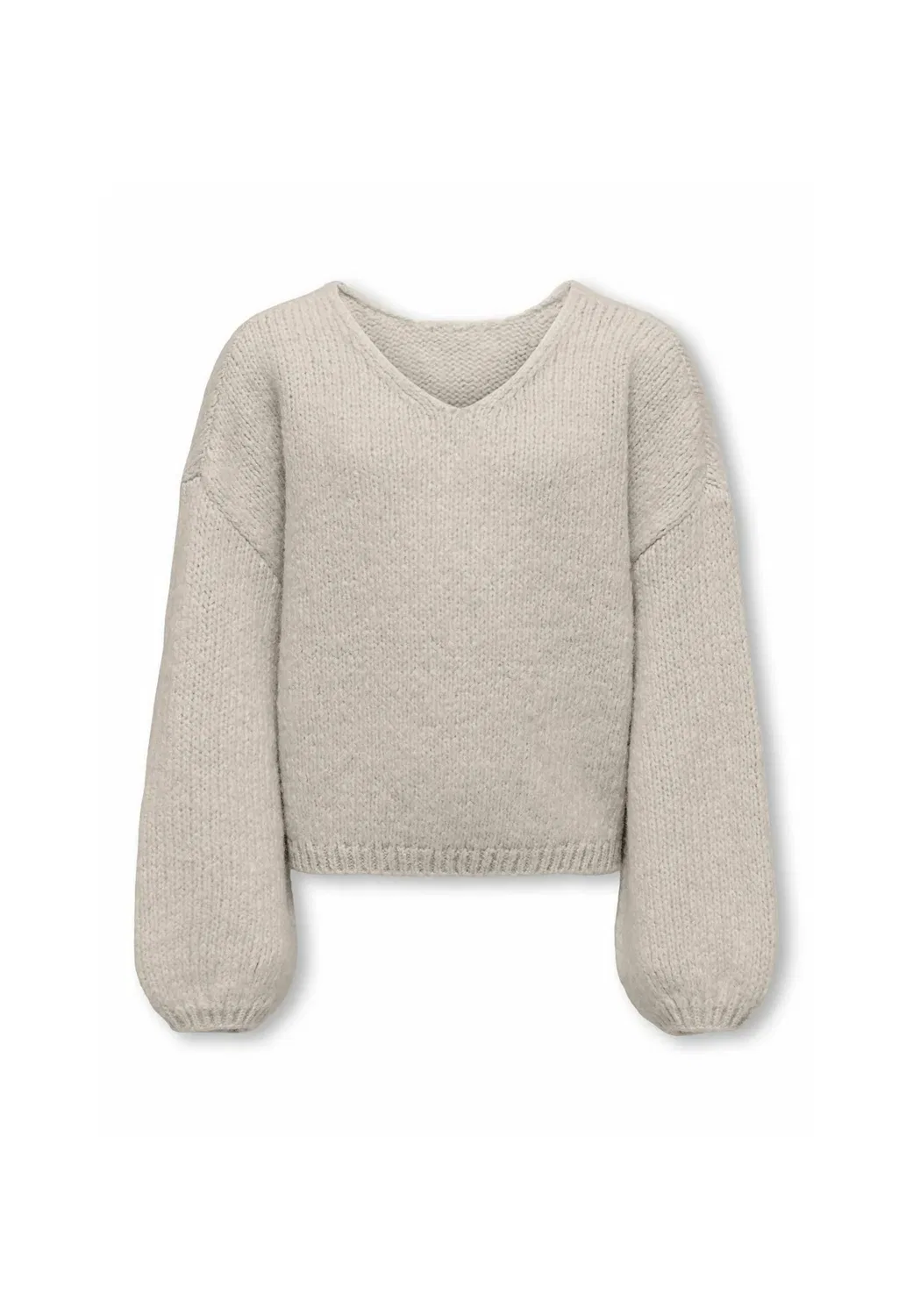 Kogdinea l/s reversible pullov. knt - jumper Only Girls, Chateau Gray