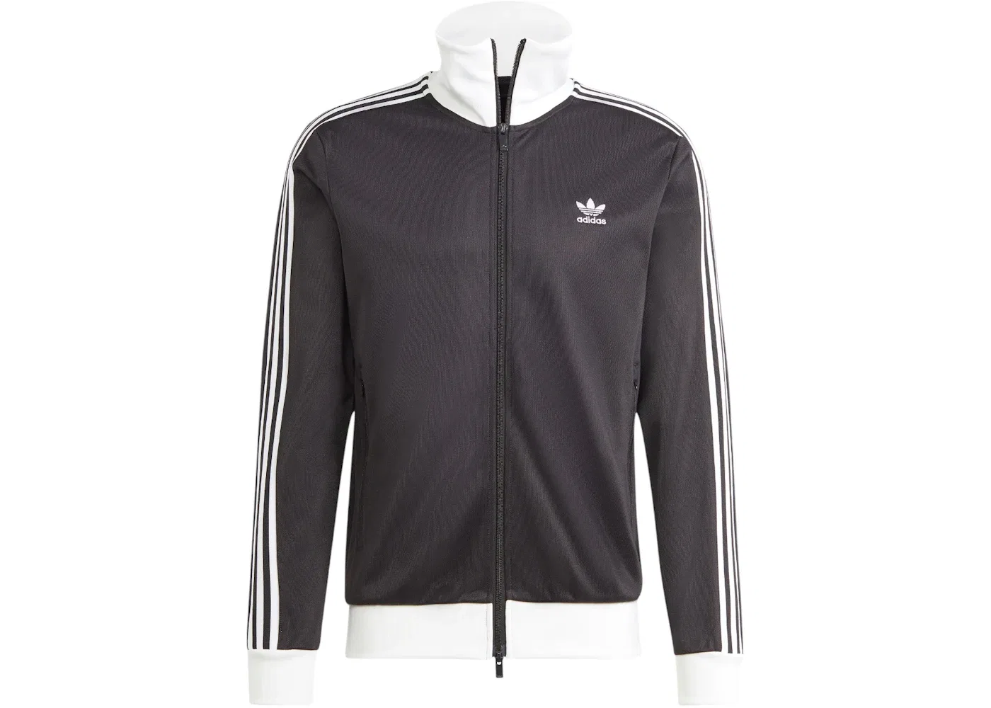 Мужская куртка-ветровка с длинным рукавом Adicolor Classics Heritage Track Jacket Adidas, Black White