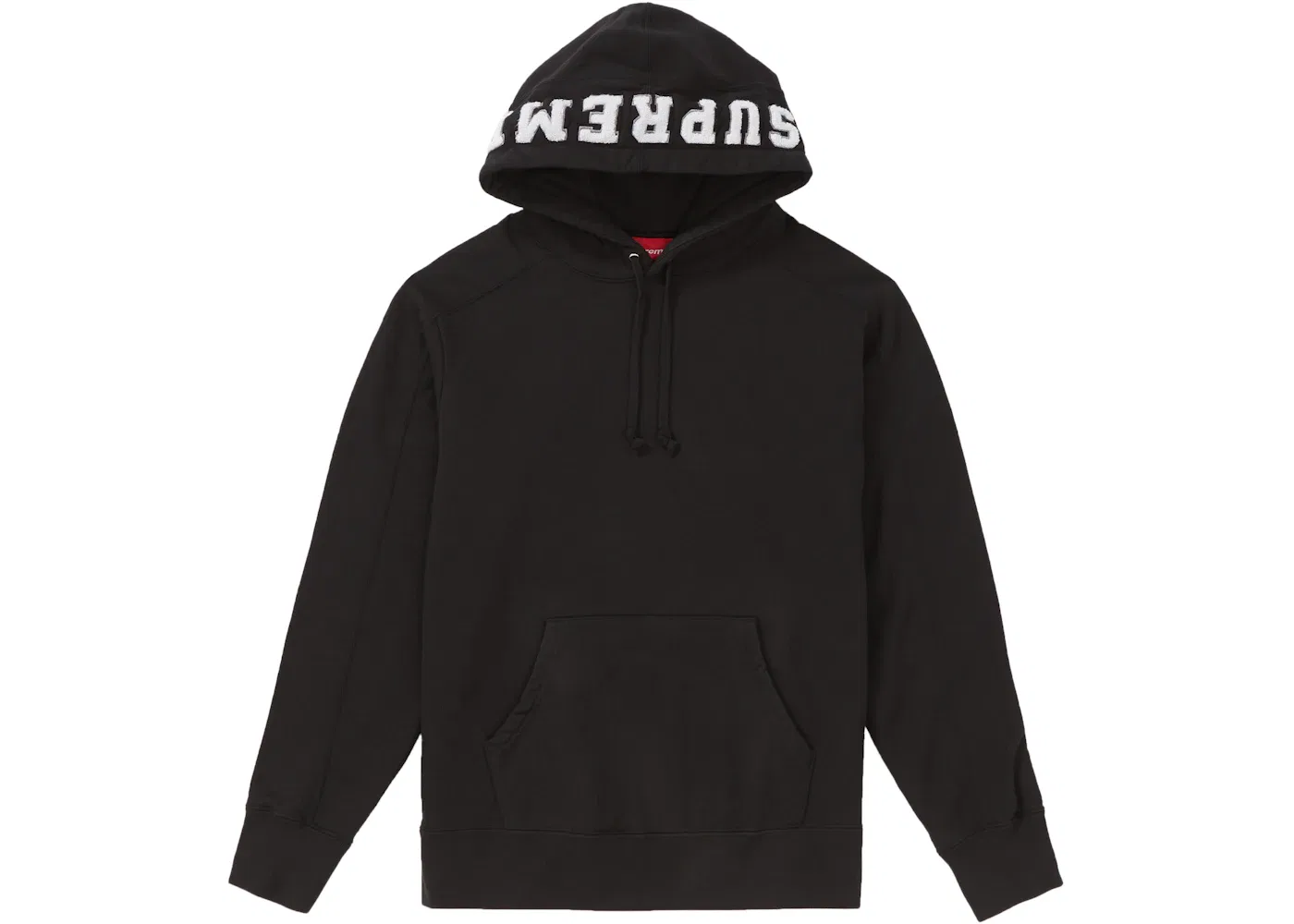 Мужской худи с панельным дизайном Supreme, Black
