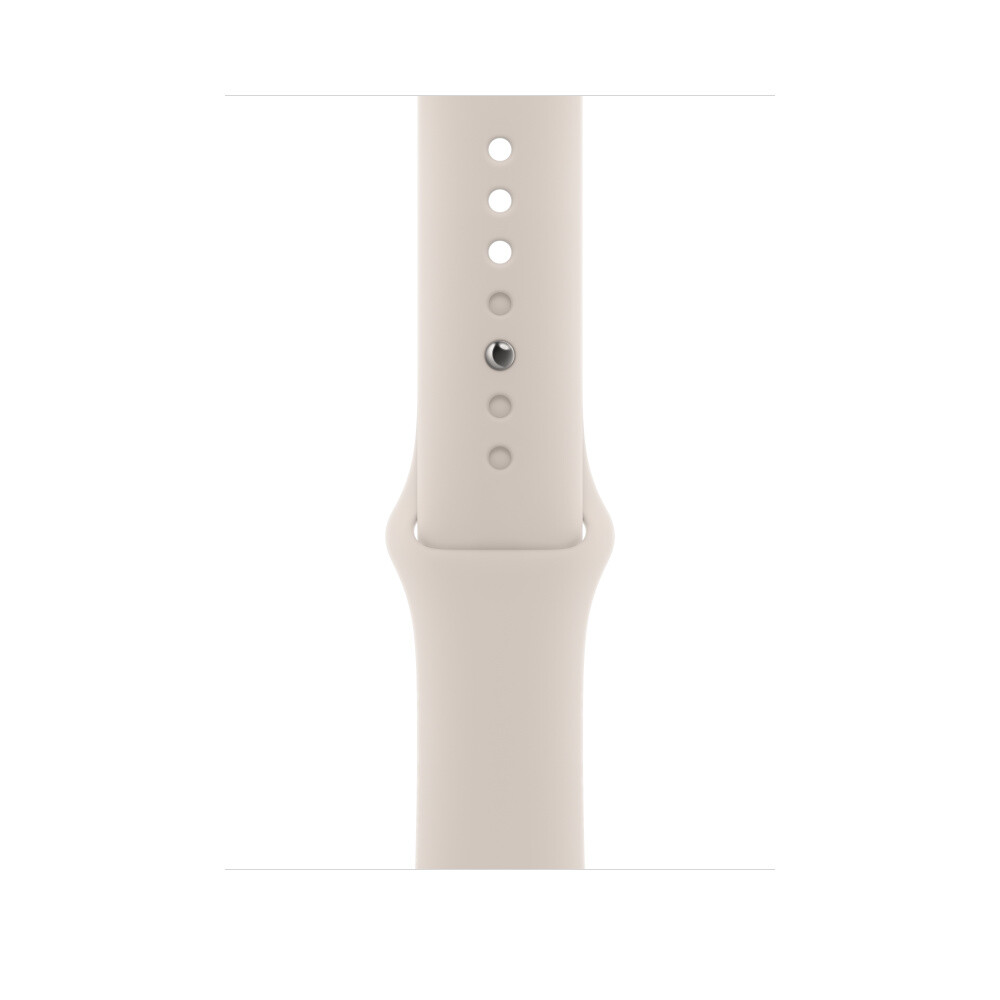 

Ремешок Apple Sport Band, 45 мм, размер M/L, Starlight, Бежевый, Ремешок Apple Sport Band, 45 мм, размер M/L, Starlight