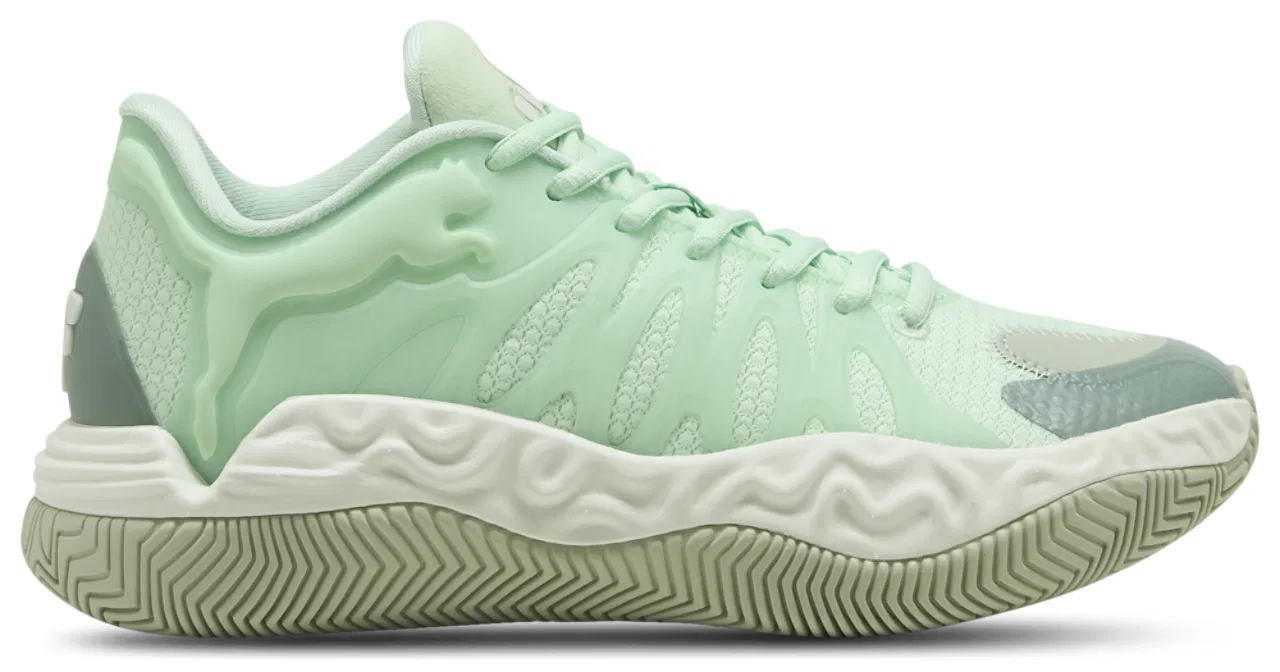 Детские кроссовки для мальчиков с NITROFOAM PUMA Hali 1, Fresh Mint Green Moon