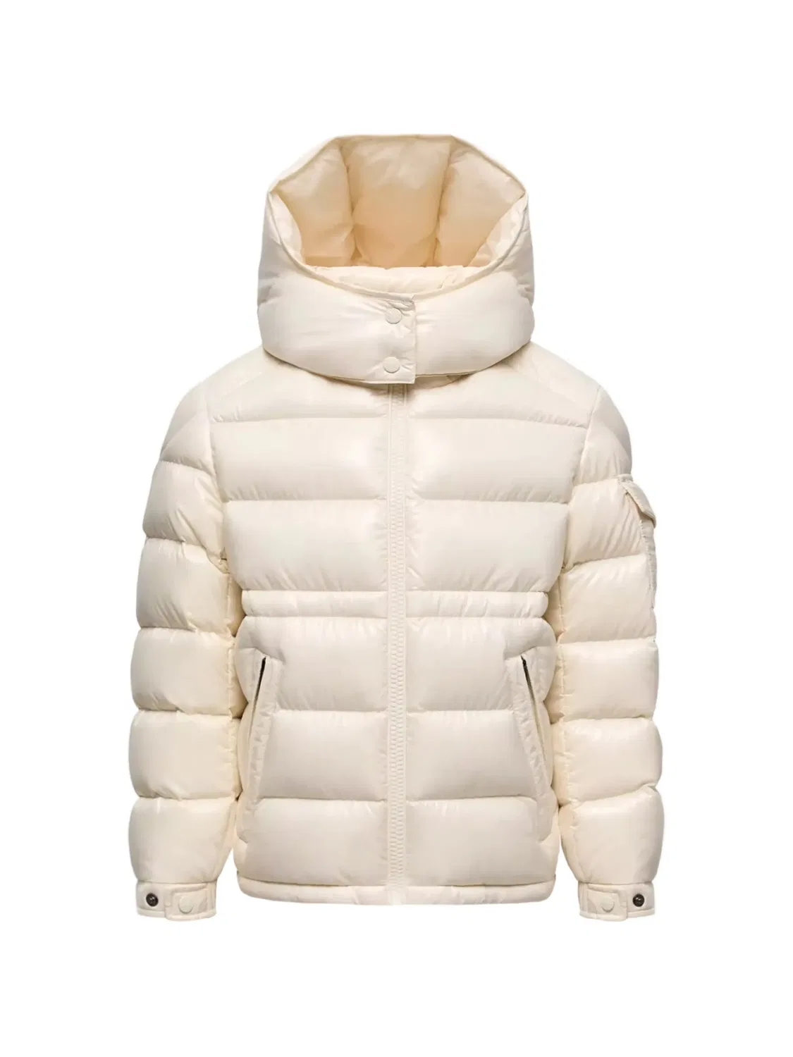 Пальто Maire с капюшоном Moncler Grenoble Kids, белый