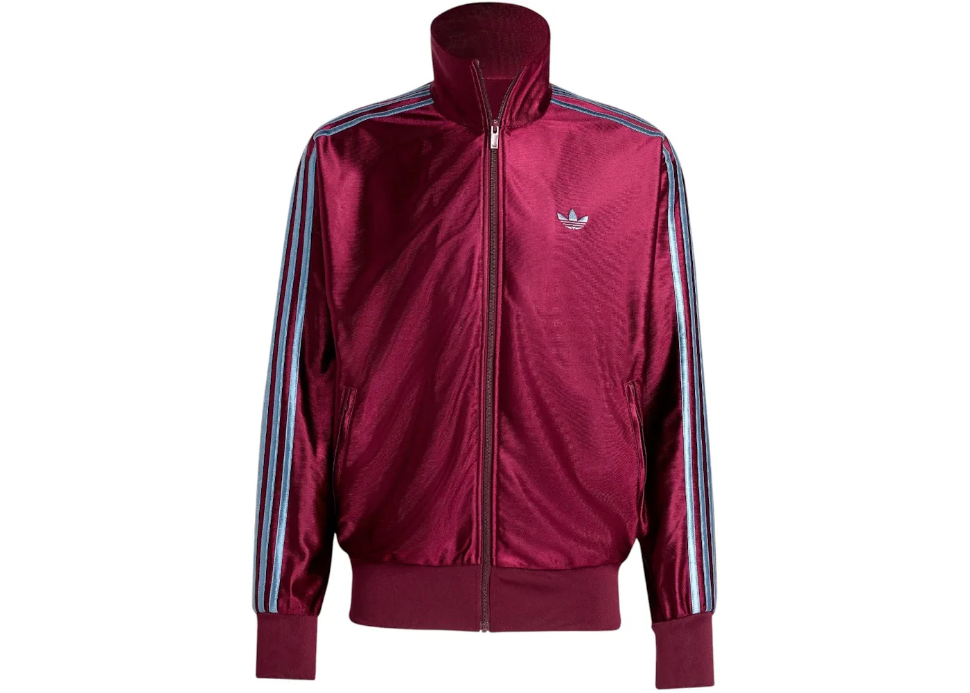 Мужская куртка с принтом Tracktop Adidas, Maroon