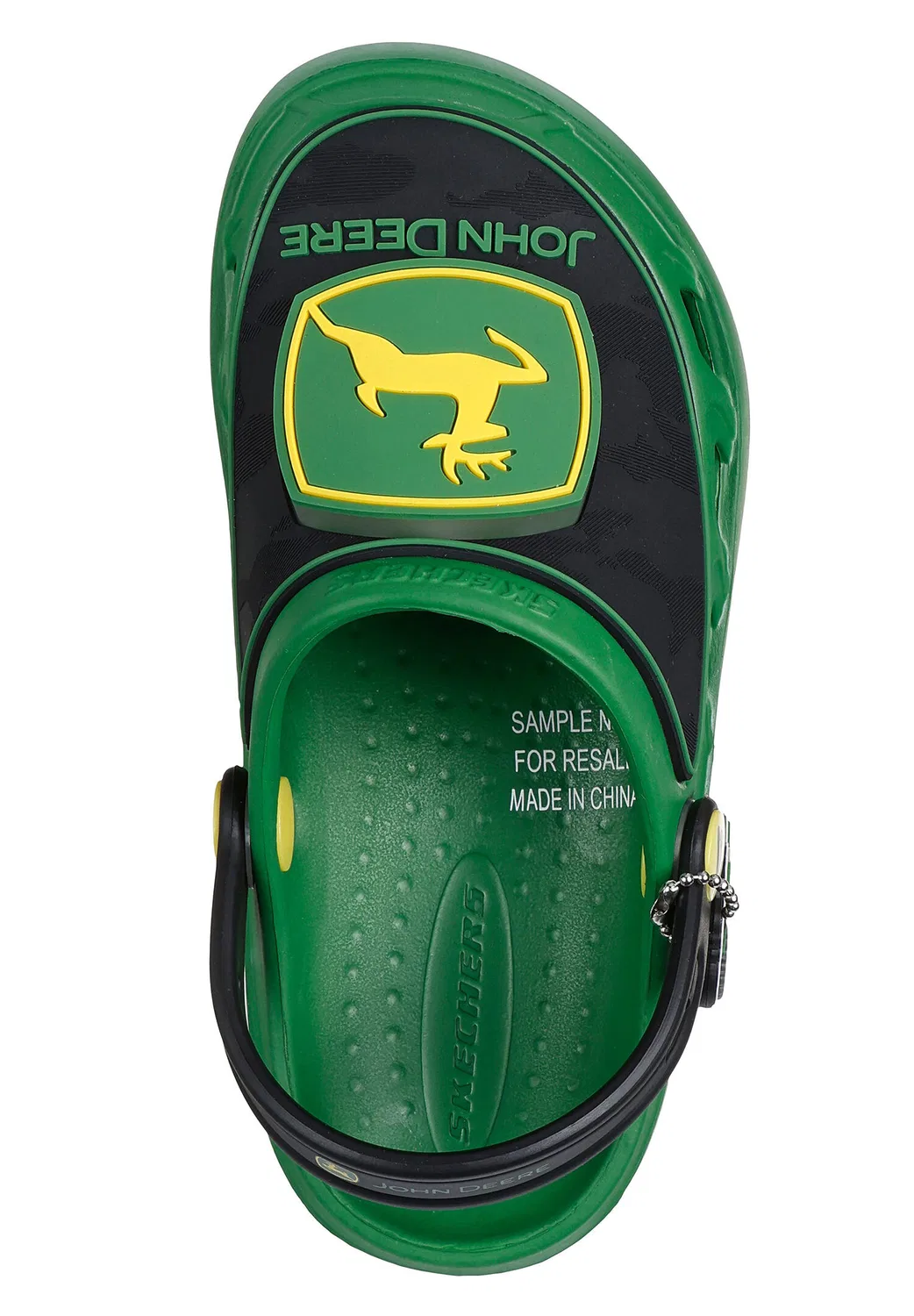 Детские светящиеся кроссовки с принтом John Deere Leaper Brights Skechers, Grun — фото 3