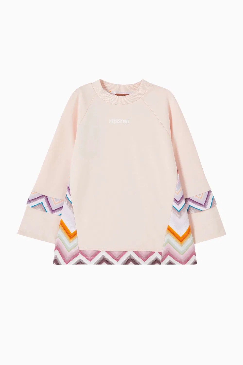 Свитшот с принтом Missoni, розовый