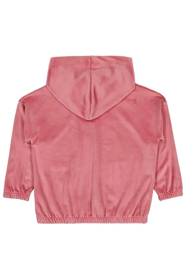 Детская куртка для девочек с капюшоном Kuromi Civil Girls, Light Rose Dried — фото 2