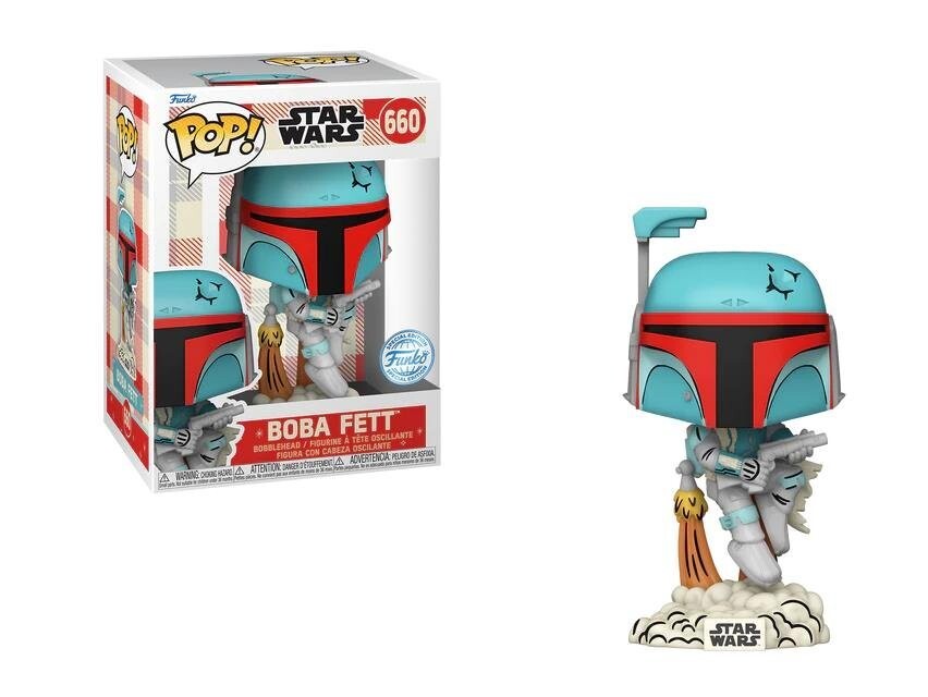 

Funko POP Star Wars 660 Retro Boba Fett, специальное издание Funko POP!