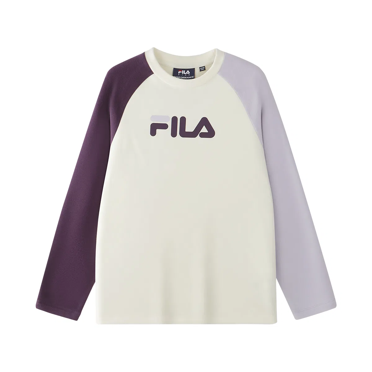 Детская футболка с круглым вырезом FILA KIDS, White