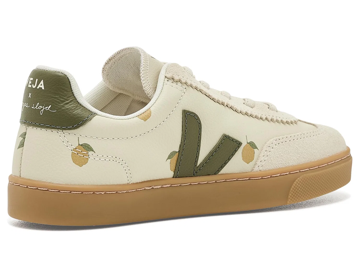Кроссовки Small Volley Veja X Konges Slojd (для маленьких и больших детей) Veja Kids, Lemon Argile — фото 4