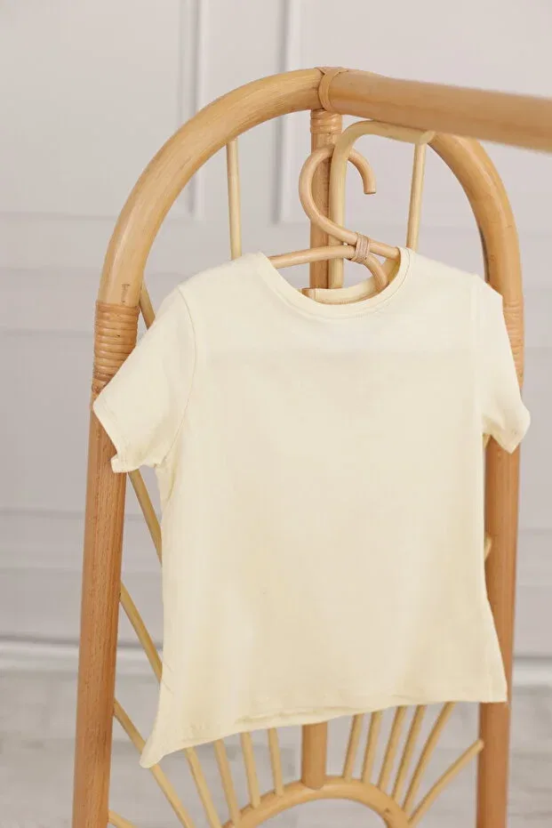 Детская футболка для девочек хлопковая Slim Eandcoatelier, Nude Color