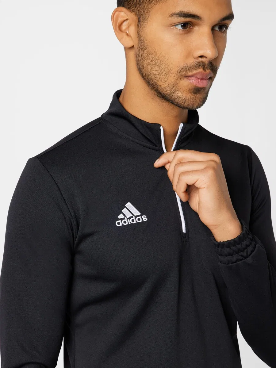 Спортивная толстовка ADIDAS PERFORMANCE 'Entrada 22' черного цвета — фото 2