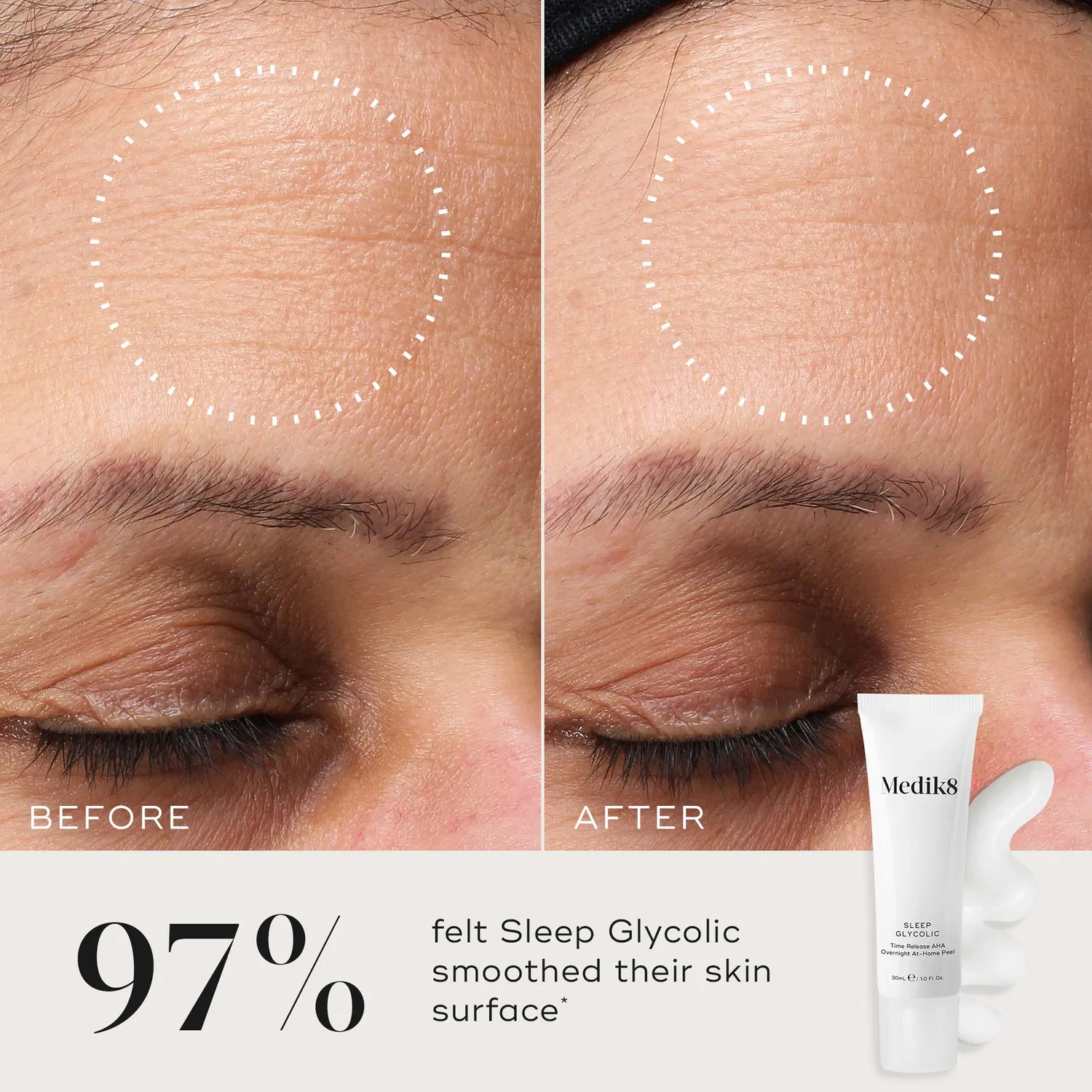 Ночной пилинг с гликолевой кислотой 30 мл Medik8 Sleep Glycolic — фото 3
